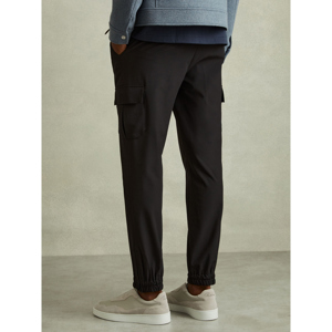 REISS HOLD Elasticated Cargo Trousers